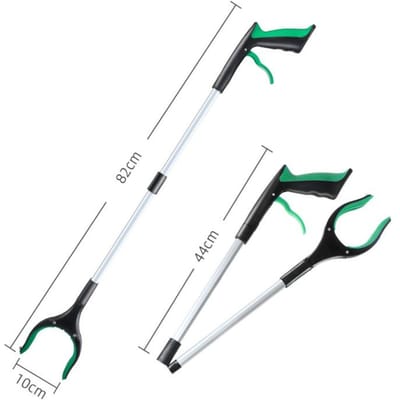 Pince extensible pliable, outils à main, pince à ordures portable, outils de ramassage, pinces de nettoyage ménager, outils d'assainissement vert