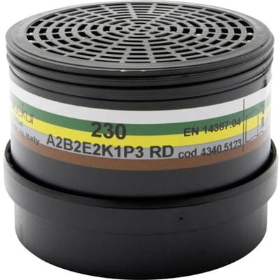 Ekastu 230 A2 B2 E2 K1-P3R D Meerbereikfilter 2 stuk(s)