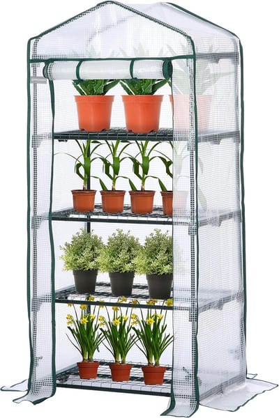 Mini-broekas 4-laags waterdicht met stalen frame en oprolbare ritsdeur voor binnen en buiten