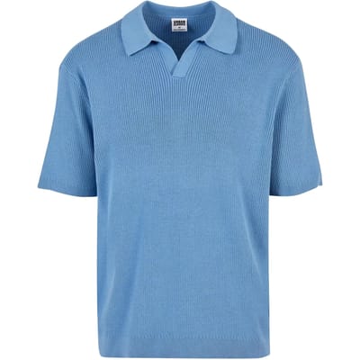 Urban Classics - Ribbed Oversized Shirt - XXL - Blauw