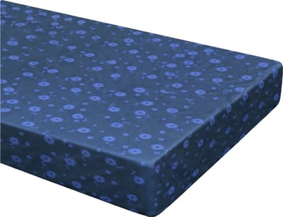 Mammoet Molton Hoeslaken Ease 90 x 200 cm - tot 20 cm matrasdikte - waterafstotende coating - 100% polyester - blauw