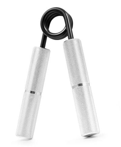 Hop-Sport Vingerhalter voor Maximale Gripkracht – Verstelbare Handtrainer 23kg (50lbs) tot 90kg (200lbs) – Onderarm- en Handspier Trainer met Extra Sterke Veer voor Gripversterking en Revalidatie (45 kg)