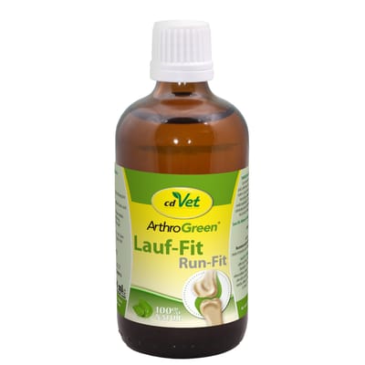 100ml cdVet ArthroGreen Run-Fit aanvullend diervoeder voor honden