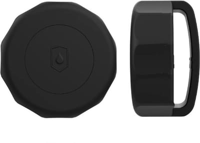 Actie4you® - Waterdichte AirTag Houder - Siliconen AirTag hanger – Geschikt voor Apple Air Tag - Tracker accessoires – Houder voor op tas of op Huisdier - Hoes Geschikt voor Apple Air Tag – 2 Stuks - Zwart