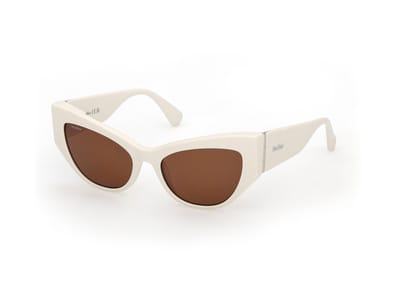 Maxmara MM0192 Shiny white 54/18/140 WOMAN Zonnebrillen