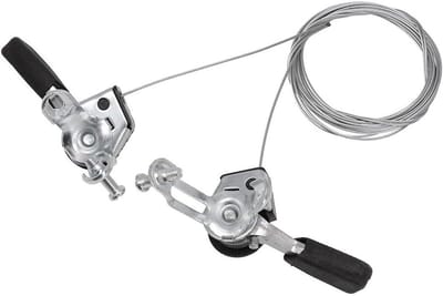 Fiets Shifter Hevels Aluminium voor Mountainbike en Racefiets - Set van 2 - Met Rvs Kabels - 18/21 Speed