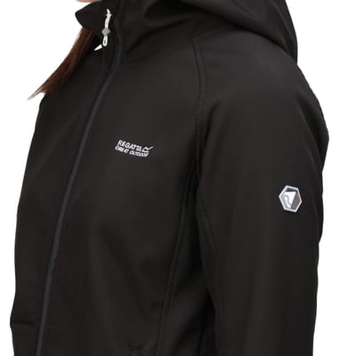 Regatta Dames/Dames Ared III Soft Shell Jas (Marine)