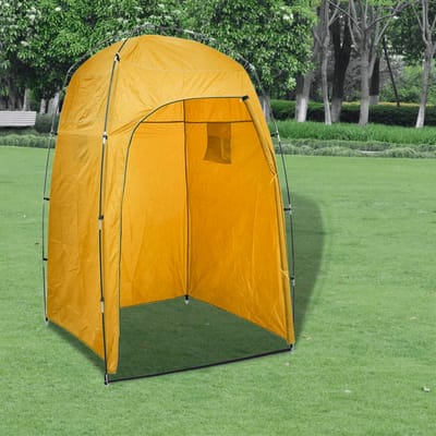 vidaXL - Douche-/wc-/omkleedtent - geel