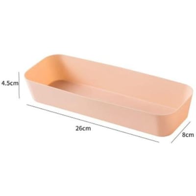 Combineerbare Opbergbox Bureau Cosmetica Opberg Make-up Kleding Tafelgerei Houder Lade-organizer Lades Ondergoed Organizer