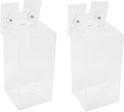 Handschoenen Opbergdoos - Dispenser Houder - Ruimte Maximaliseren - Acryl Materiaal - 23x10x9.3cm - Transparant
