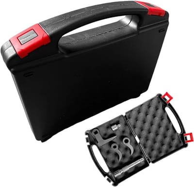 Hendel Adapter Set - Koevoet Verlenging - Reparatiewerkzaamheden Uitvoeren - Verbeterde Hefboomwerking - 750g Set - Zilverkleurig