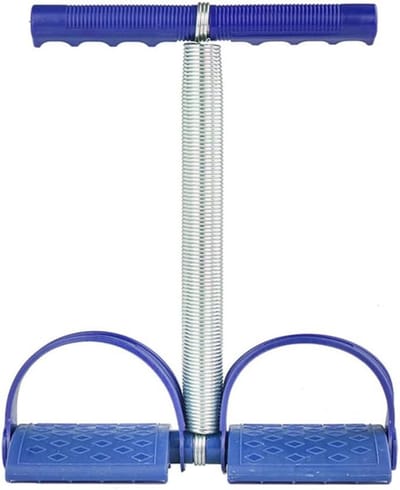 Zit Oefenapparaat - Buikspier Trainer - Thuis Fitness - Veilig Materiaal - 22 x 32 x 25.5 cm - Blauw
