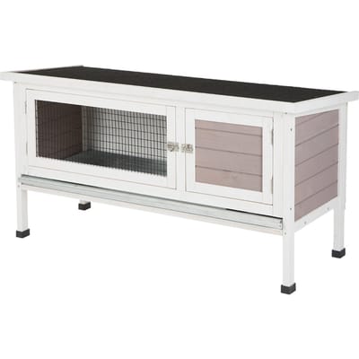 Kerbl - Konijnenhok - Freddy - 116x45x62 - cm - geglazuurd - hout