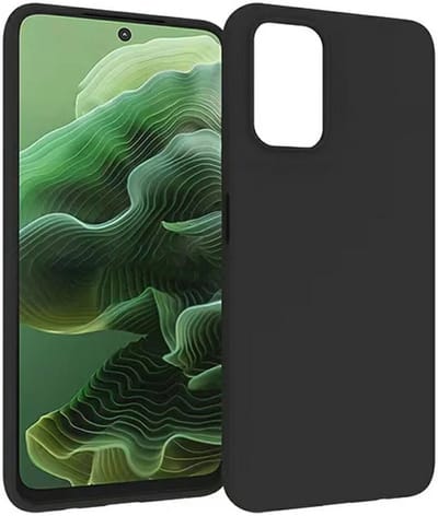 Zwart Dun TPU Hoesje Geschikt voor Motorola Moto G35 | Back Cover | Lichtgewicht | Ultra Dun | Flexibel | Zacht