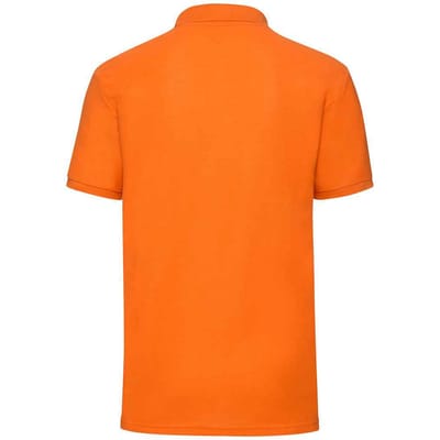 Fruit of the Loom Heren Piqué Polo Shirt (Oranje)