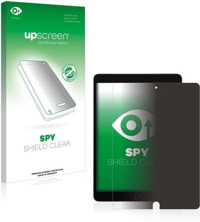 upscreen - privacy screenprotector voor Apple iPad 10.2" 2021 (9. Gen.) - Folie Beschermfolie Blauwlichtfilter