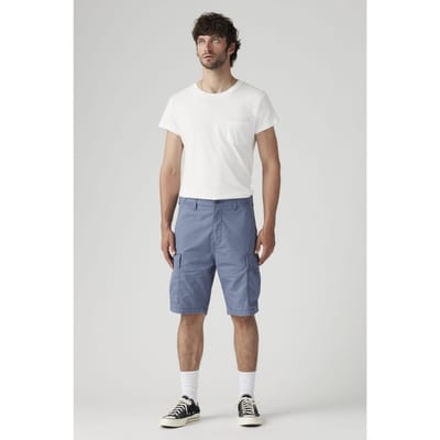 Levi's Carrier Cargo Shorts Blue Maat: W32 | Korte Broeken Outlet | Heren | Blauw