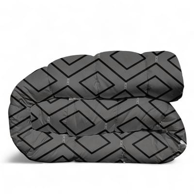 Premium Dekbed bedrukt - Zonder hoes ( 2 in 1 ) - Tweezijdig - 240 x 220 cm - Renaux Dark / Renaux Light