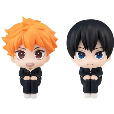 Nieuwste Anime Haikyuu Model Speelgoed Shoyo Hinata Model Speelgoed Q Versie Actiefiguur Kijk Omhoog Tobio Kageyama Set Poppen orange