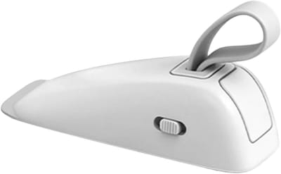 Deurwig Alarm - Beveiligingsstopper - Extra Beveiliging - Dubbele Modus - 12.9 cm Lengte - Wit