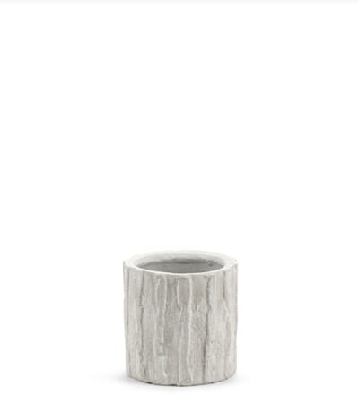 Serax Bloempot Ribbel Wit-Off White D 20 cm H 20 cm