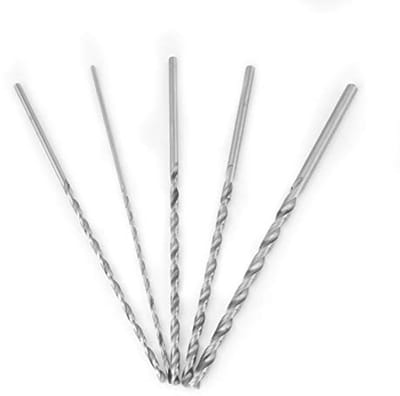 Dailygoods- Boorset Snelstaal - Spiraalboor - 5 Stuks - Diameter 2/3/3.5/4/5 mm - Lengte 150/160 mm - Hoge hardheid