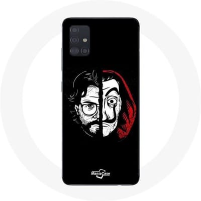 Samsung Galaxy A51 hoesje La casa de papel El Profesor Mask Split