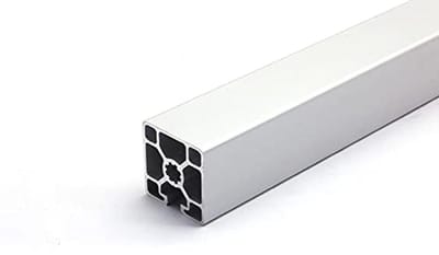 Aluminium Profiel 45x45L 3 Groeven Licht Zilver Geanodiseerd Systeemprofiel
