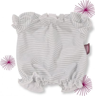 Götz poppenkleding badstof jumpsuit voor pop van 30-33cm