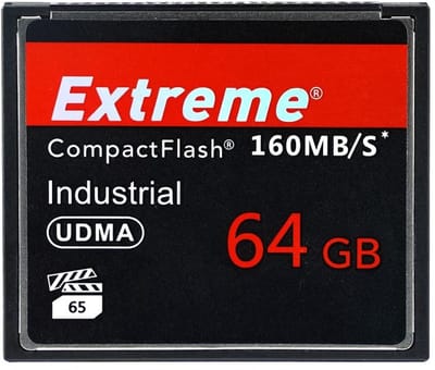 Dailygoods- Flitsgeheugenkaart 64GB - Hoge Snelheid - Compacte Geheugenkaart - Professionele Fotografie - 1080p/4K Video - Compatibel met DSLR - Flashkaart