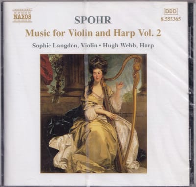 Music for violin and harp vol. 2 - Louis Spohr - Sophie Langdon (viool), Hugh Webb (harp)