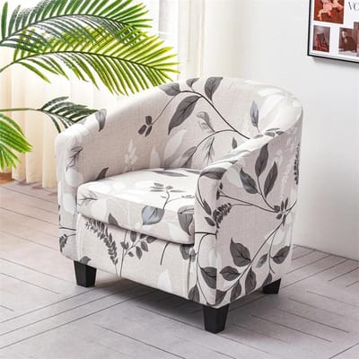 Elastische Clubfauteuilhoezen Stretch Spandex Armleuninghoezen Geometrisch Bedrukte Bankhoezen Huisbar Sofastoelen Beschermer