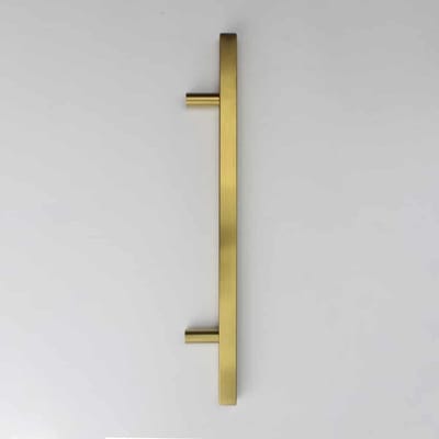 Deurgreep Krystle - messing - 160 mm
