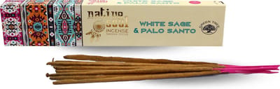 Wierook Stokjes White Sage & Palo Santo - Native Soul incense sticks - 15 per doosje