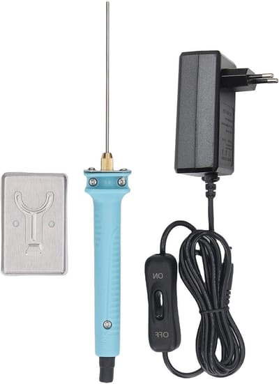 Schuimsnijder Pen - Hete Draad Snijder - Modelbouw Knutselen - Snel Opwarmend - 10 Cm - Zwart