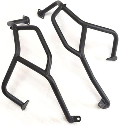 Motor Beschermers - Valbeugels Bumper - Motor Beschermen - Stalen Constructie - 1 Paar - Zwart