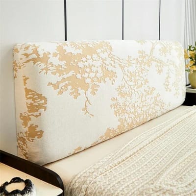 Luxe Jacquard Hoofdbordhoes Slaapkamer Stretch Bedhoofdhoezen Anti-vuil Bedrug Beschermer Stofdichte Hoezen voor Huis Hotel L120cm  H50-60cm  S