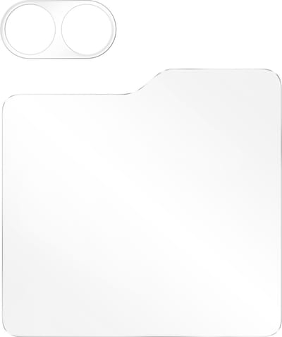 iMak, Screenprotector geschikt voor Samsung Galaxy Z Flip 5 - Tempered Glass & Lens Protector, Transparant