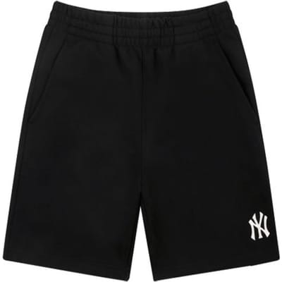 MLB New York Yankees Motif Logo Short de Sport Ample Short Unisexe Noir 31SP01131-50L XS black