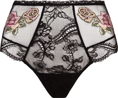 Lise Charmel - Sexy Culotte - Desir de Roses - Zwart - ACH1926 - 38