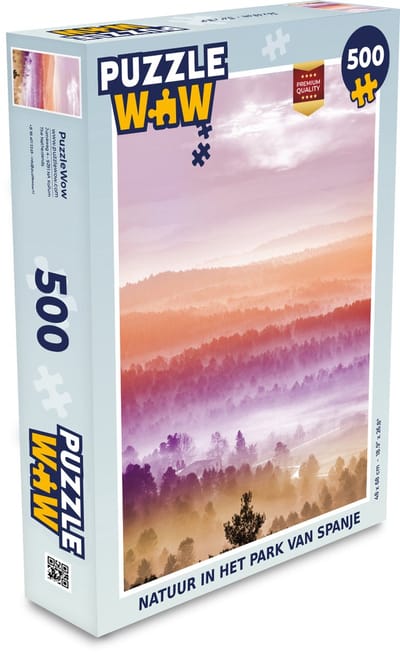 Puzzel Natuur in het park van Spanje - Legpuzzel - Puzzel 500 stukjes