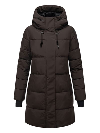 Marikoo dames winterjas met capuchon & fleecevoering – Kaituu
