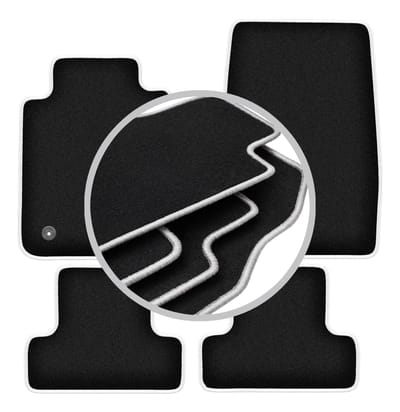 CARLUX-SILVER automatten voor: Ford Mustang MK6 coupé (2014-)