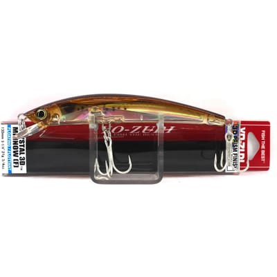 Yo Zuri 3D Crystal Minnow 130 mm drijvend kunstaas F1147-RBK (2060)
