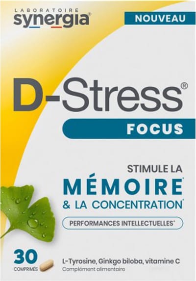 Synergia D-Stress Focus 30 Tabletten