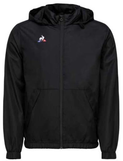 Le Coq Sportif Rain Jas Zwart 2XL Man