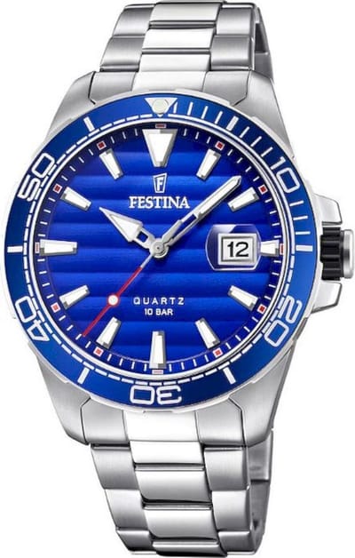 Festina F20360/1 Prestige - Polshorloge - Staal - Zilverkleurig - Ø 44,3mm
