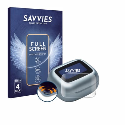 Savvies - Screenprotector voor JBL Live Flex 3 - Folie Beschermfolie transparant volledig dekking 4 Stuks