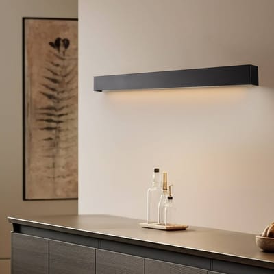 Nowodvorski Lighting Wandlamp Straight M, 92 cm, zwart