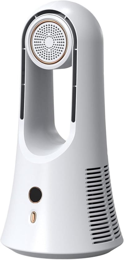 VHV - Bureauventilator Zonder Bladen - 6 Standen 1800mAh Oplaadbaar - Tafelventilator - Kantoor
